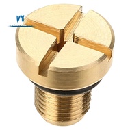 17111712788 Radiator Overflow Coolant Expansion Tank Bleeder Screw Gold for BMW E36 E39 E46 Etc.