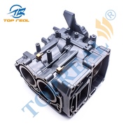 6B4-15100 Crankcase Assy For Yamaha Outboard Motor 2T 9.9HP 15HP New Model 15D 9.9D Enduro Series 6B4-15100-00-1S