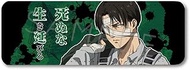 TV Anime Attack on Titan The Final Season Levi Vol. 9 Leather Badge [Long] WG