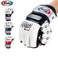 ⭐Fairtex fairtex Gloves MMA Gloves UFC Half Finger Gloves MMA Finger Gloves Fitness Training Gloves⭐