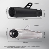 Slip on Motorcycle Exhaust Full System Muffler Exhaust 2014-2021 MT 07 TRACER 700 Xsr700 For MT07 FZ