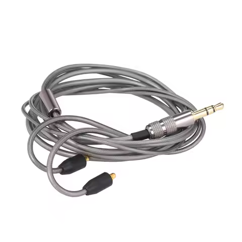 MMCX Connector Replacement Headphone Cable 3.5mm Wired Earphones Detachable Cord For Shure SE215/SE3