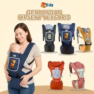 Hipseat Baby Carrier Front Back With Head Cover Age 5-36 Months up