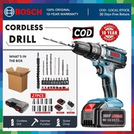 Bosch Drill Cordless Drill Cordless Hammer Drill Cordless Impact Drill Screwdriver Hand Drill 电钻