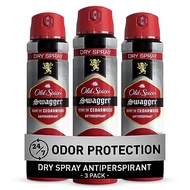 [PRE-ORDER] Old Spice Antiperspirant and Deodorant for Men, Invisible Dry Spray, Stronger Swagger Scent, 4.3 Oz, Pack of 3 (ETA: 2023-09-07)