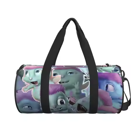 Bibble Collage Large Duffle Gym Bag Waterproof Duffle Travel Bags Handbags Fitness bag