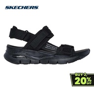 Skechers Women Sport Comfort Arch Fit Wave Maker Sandals - 120091-BBK APMA