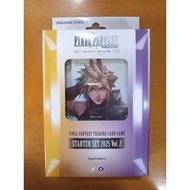 FF Final Fantasy Starter Set 2025 Vol. 2 Trading Card Game TCG English
