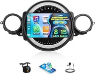 8 Core 6G+128G Android Car Stereo Radio for BMW Mini Clubman R55 / Mini Cooper R56 2007-2013 with 9 