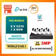 TP-Link Outdoor VIGI TAPO CCTV Security Camera Solution Kit Package [ C100/C110/C200/C210/C310/C320W