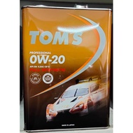 TOM’S Engine Oil Professional 0W-20 4L