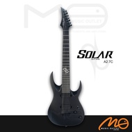 Solar A2.7C 7- String Electric Guitar ( Carbon Black Matte)