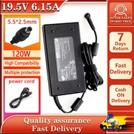 New 19.5V 6.15A 120W 5.5*2.5mm AC Adapter For MSI GT640 GT725 CX62 GL62 GP60 GE60 GE62 GE70 Laptop C