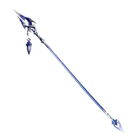 Genshin Impact Kyryll Chudomirovich Flins Spear Prop Cosplay Props Halloween Christmas Fancy Party C