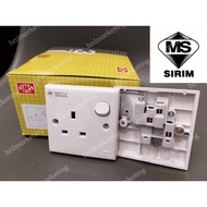 UMS 13A SWITCH SOCKET UMS3113 SIRIM
