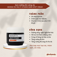 [Hàng có sẵn] Kem dưỡng ẩm sáng da Heimish RX MULTI VITAMIN DARK SPOT CREAM 50ml [Glow Beauty]