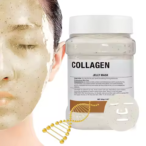 Collagen Jelly Facial Mask powder, Gel Hydrogel Mask, Mask Skin Care Moisturizing and Hydrating 11 O
