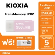 Kioxia Transmemory U301 Pink Usb3.2 Gen 1 Flash Drive - 256GG FREE TD WHITE