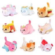 Aphmau Meow Meows Plush Doll Aphmau Plush Toy Pillow French Fries Burgers Bread Sandwich Donut Cat A