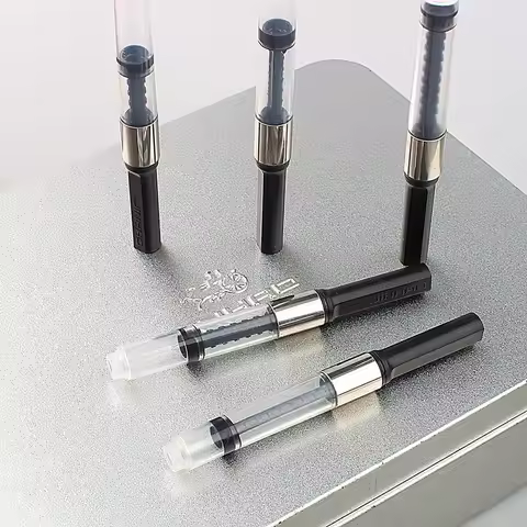 Jinhao Fountain Pen Ink 5pcs Jinhao Ink Converters for Fountain Pen Screw Type 2.6mm Caliber Ink Abs