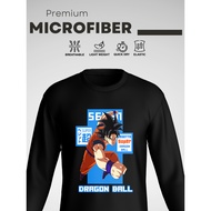 MICROFIBER DRAGON BALL jersey baju pancing muslimah motor sport man long sleeves tshirt lelaki jersi