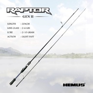 UL HEMUS RAPTOR GEN II 682 FUJI 2-6LB ROD