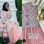 KATUN HARUKA SET Wanita BY MEISA SKIRT SET HARUKA COTTONWanita