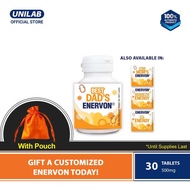 [Gift an Enervon] Unilab Enervon C Multivitamins for Adults 30 Tablets with Pouch