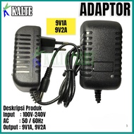Adapter 9v 1a 9v 2a Power Supply 9v 1A 9v 2A Adapter 9V 1A 9V 2A