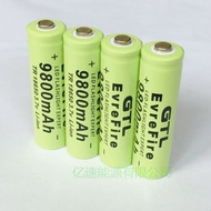 คุ้มมาก ถ่าน แบตเตอรี่ 18650GTLEvreFire แบตเตอรี่9800ma ส่งของทุกวัน