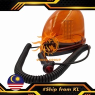 1pc MAGNETIC BRITAX TYPE BEACON LAMP AMBER 12V 24V WARNING LIGHT REPLACEMENT FOR BRITAX