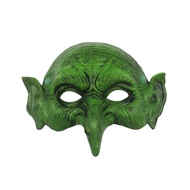 Goblin Mask Half-Face Orc Dress Up Halloween Party cos Prom Show Props Live Horror Mask 8.1