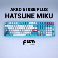 AKKO 5108B Plus Hatsune Miku | Full Size 108 Keys | Tri-Mode | Hot-Swap | South-Facing RGB | Miku Th