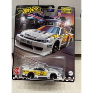 Xe mô hình đồ chơi bánh cao su Hotwheels 1:64 PREMIUM - BOULEVARD - LB Super Silhouette Nissan Silvi