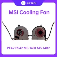 New Laptop Cpu Cooling Fan For MSI PE42 PS42 MS-14B1 MS-14B2 S1 S1-01 S1-02 S1-03 S1-04 MX150