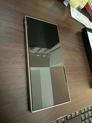 三星 Samsung Galaxy S24 Ultra 512G 原鈦色 全機包膜 imos玻璃貼 含原廠全新贈品
