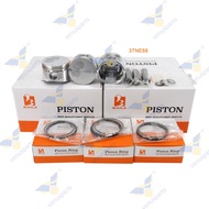 3TNE68 Overhaul Rebuild Kit for Yanmar 3D68E 3TNE68C Piston Rings Engine Parts STD 119265-22940 68*1