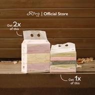 [Heart 2 Heart Bundle] Roro 6-Ply Lotion Tissue | 1x Daily Lotion Tissue + 2x Comfort Packs