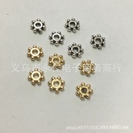 Small Snowflake Metal Spacer4mm 6mm Spacer DIY Ornament Accessories A pack of 10k