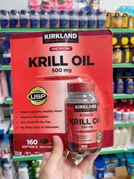 Krill Oil Kirkland - Viên bổ tim mạch từ dầu nhuyễn thể cực kì tốt