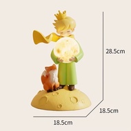 New the little prince standing planet led nightlight lamp desk decor kids room gift collectible RC-F