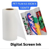 Pet Film Roll Dtf Screen Printing A3