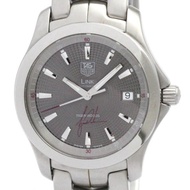 TAG HEUER 豪雅 Link Tiger Woods LTD 限量版自動腕錶 WJF2113 拋光