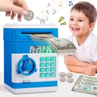 Piggy Bank for Boys Toys Age 6-8 8-10 - Kids Toys for 4 5 6 7 8 9 10 Year Old Boy Gifts - ATM Machin