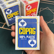 WPT Texas Holdem Plastic Poker COPAG Belgium Wide Face Large Character Bridge Frosted Waterproof Che