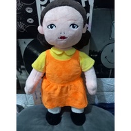 Preloved squid games (young-hee) girl doll