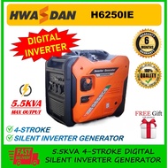 HWASDAN H6250IE 5.5KVA 4-STROKE DIGITAL SILENT INVERTER GENERATOR