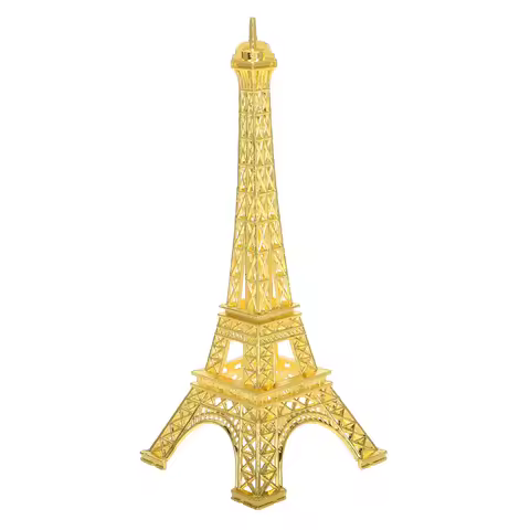 Artistic Eiffel Tower Model Vintage Desktop Decor Tower Model Zinc Alloy Eiffel Tower Home Office Or
