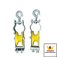 Ycaruz Folding Side Cable Pulley Hoisting Pulley Block Cable Pullling Roller