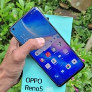 Oppo reno 5 5G 8/128gb garansi resmi (second)